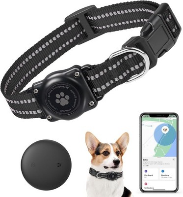 GPS Tracker for Dogs, Mini GPS Cat Tracker, Smart Pet Activity Tracker (iOS O...