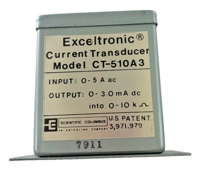 Exceltronic CT-510A3 Current Transducer Industrial Signal Converter Sensor Modul