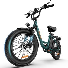 Electric Bike for Adults, 20" x 3.0 Fat  Tire Ebike 250W Motor Ebike 100 KM Max