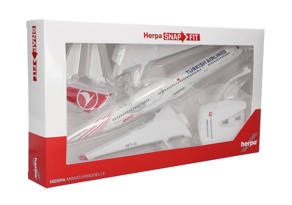 New! Herpa 614689 Turkish Airlines Airbus A350-900 