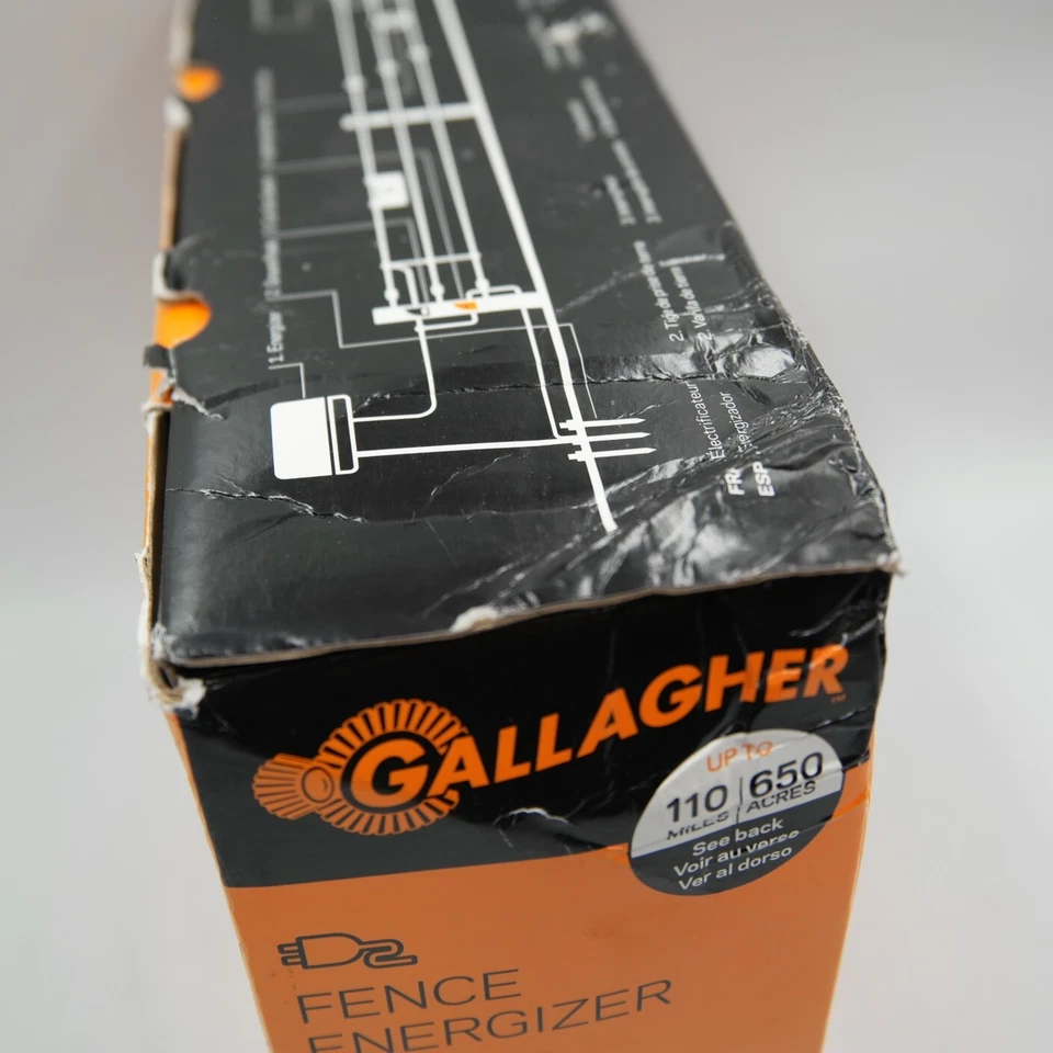 Gallagher M1100 Mains Fence Energizer - G324504. Free Shipping. Brand New! - Image 4 of 4