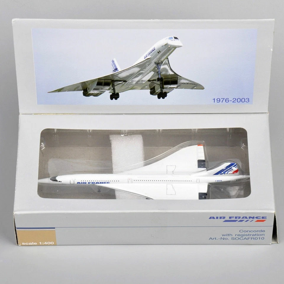 1/400 Air France 1976-2003 Concorde Aircraft Model Airplane DieCast Model Toys - Image 4 of 4
