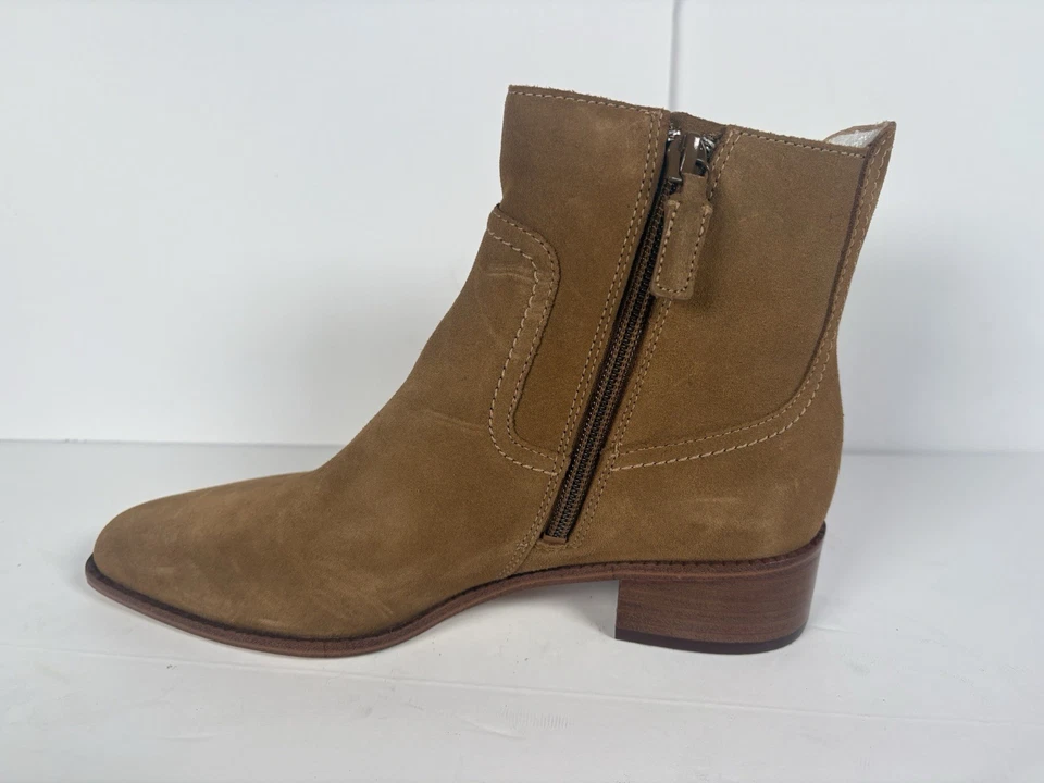 Женские золотисто-коричневые замшевые ботильоны Cole Haan Naia размер 6,5B - Изображение 3 из 4
