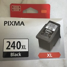 Genuine Canon 240 XL Fine Black Ink Cartridge New Sealed