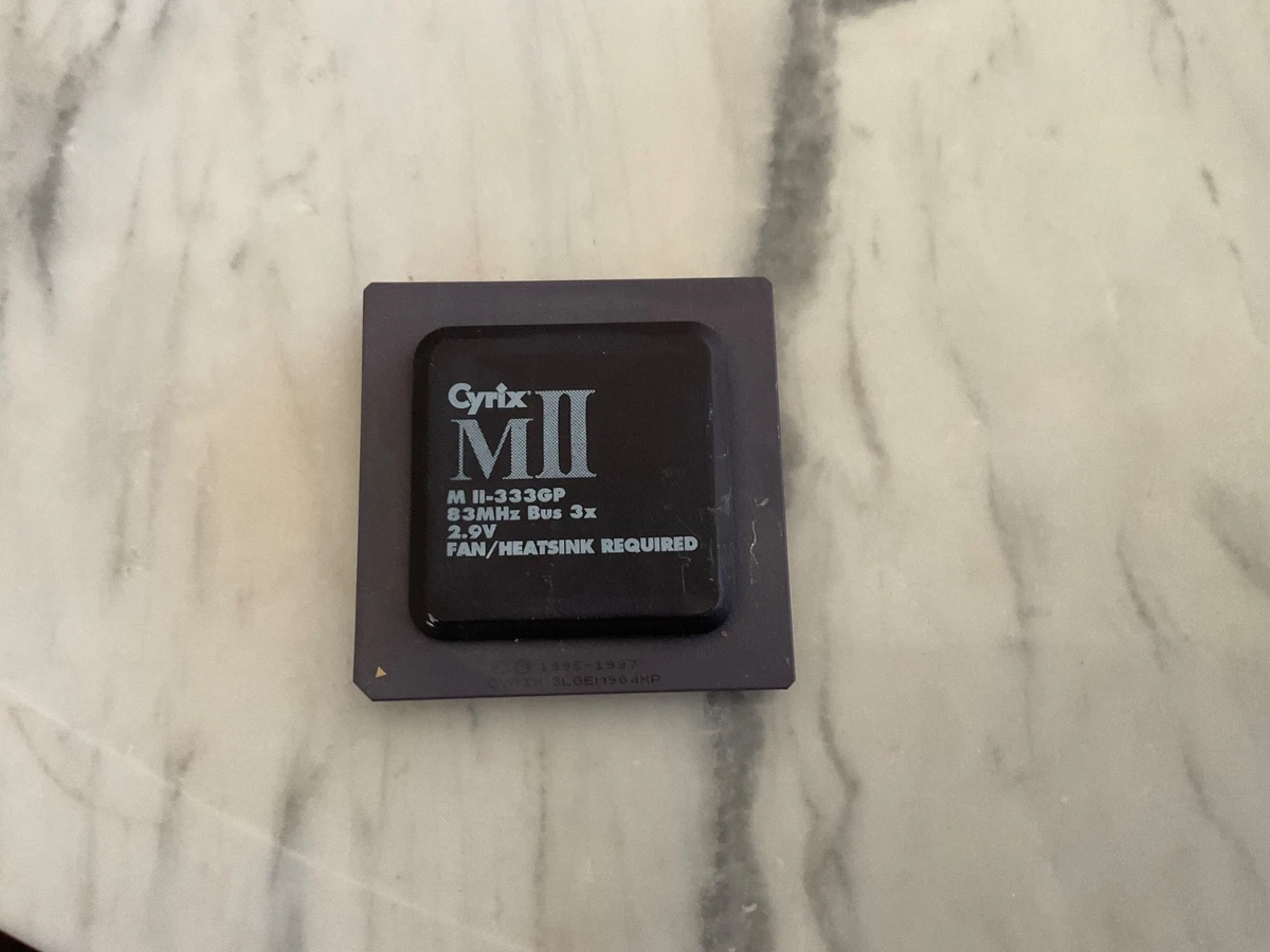 Cyrix MII 433GP ジャンク cyrix mii products for sale | eBay