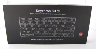 Keychron K3 Version 2 Compact Low Mechanical Wireless Keyboard Multicolor