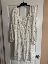 Copper Key Tiered Floral Dress, Size XXL