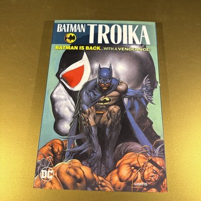 OOP BATMAN Troika Rare TPB 25th Anniversary Edition Knightfall Knightquest Bane