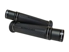 Honda CB500F Barracuda Ring Grips + Black B-Lux Bar Ends + Adaptors HN1000
