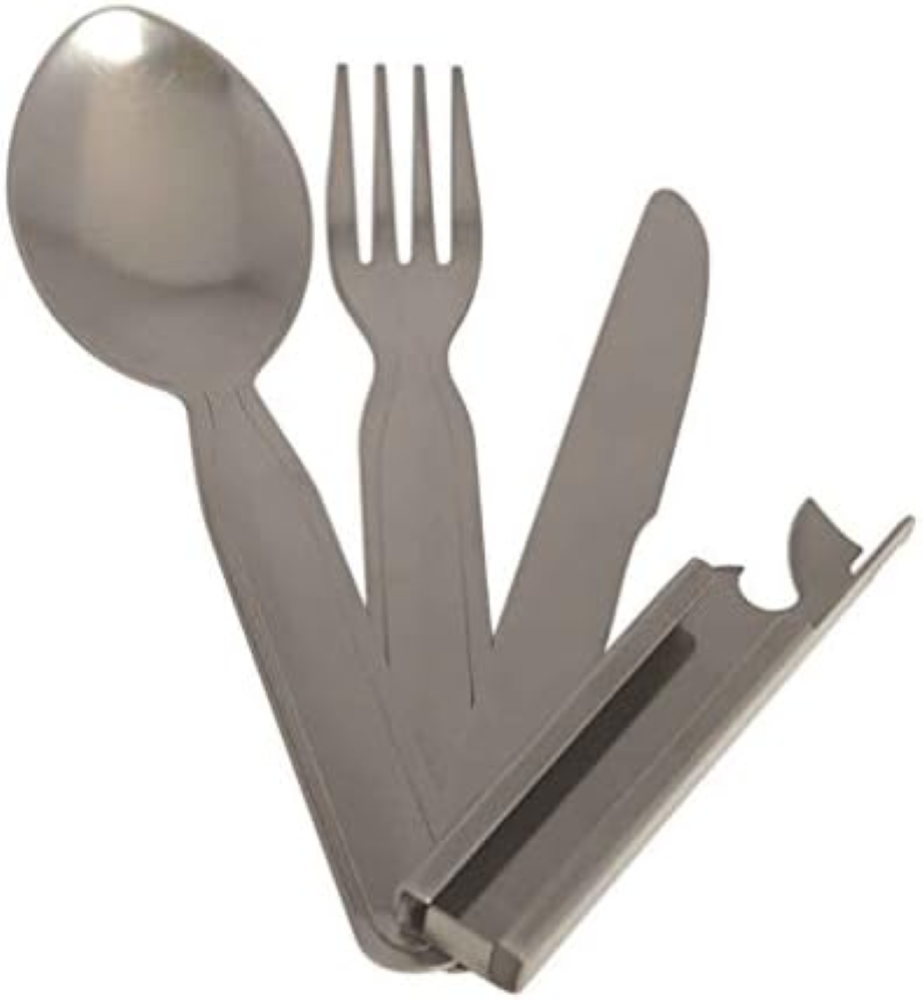 Mil-Tec 14622600 Posate, Unisex-Adulto, Multicolore, Taglia Unica