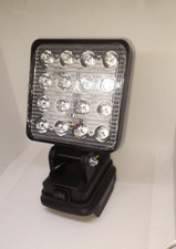 LED Lampada LED da lavoro Li-Ion  Per batteria Makita 18V (12-24V) 2 potenze 
