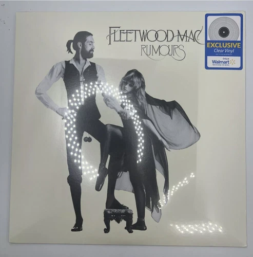 Fleetwood Mac Rumours Vinyl LP Walmart Clear Colored Exclusive New Sealed NM+/M