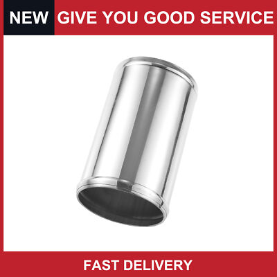 Universal 95mm 3.75'' OD Silver Tone Aluminum Alloy Intercooler Pipe Pack of 1