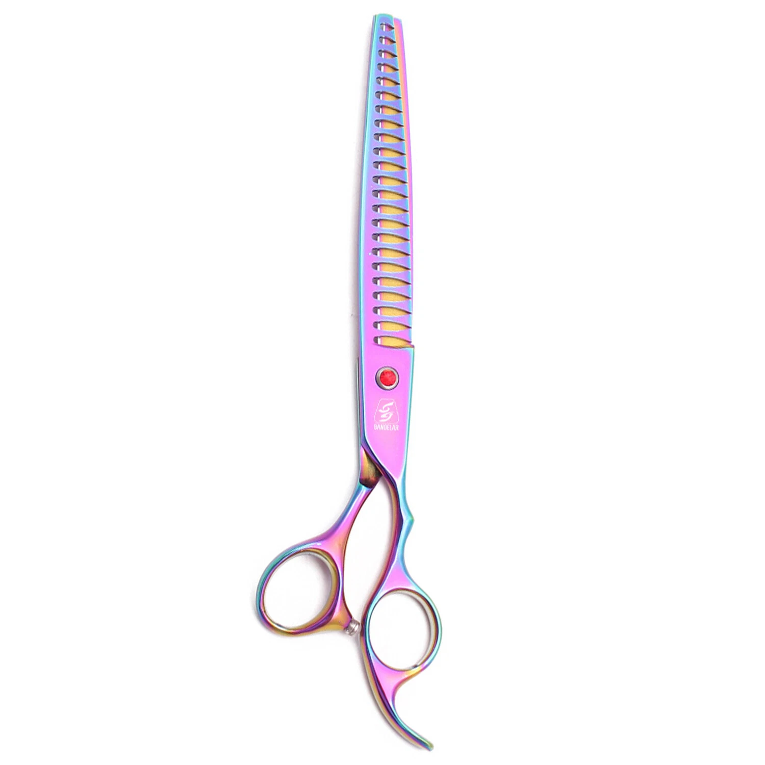 Sangelar 8 inch Pet Thinning Shears - 40%-55% Thinning for Large Pets