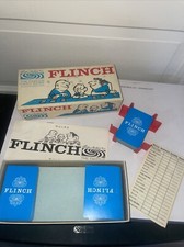Vintage 1963 Flinch Card Game W Full Deck, Original Card Holder  Instructions 