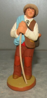 NEW  Theodore the Shepherd , new santon of 2019 ,   for Santon Fouque 9 Cm 