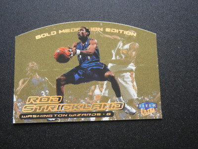 1999-00 Fleer Ultra Gold Medallion Edition #46G Rod Strickland Wizards