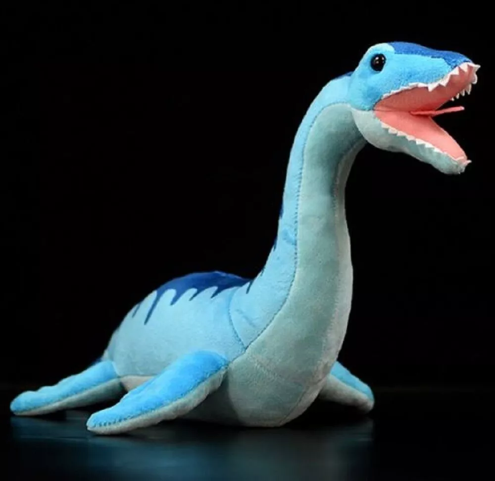 Blue best sale dinosaur plush