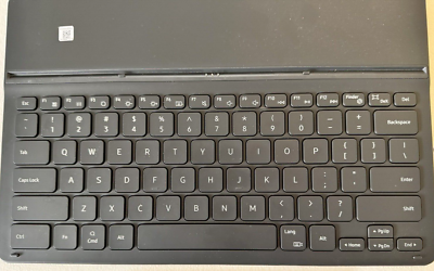 Samsung Book Cover Keyboard DX810 for Galaxy Tab S9+ / Tab S9 FE+