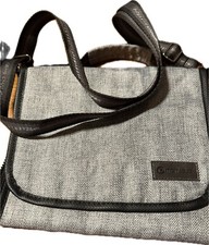 Monbebe Diaper Changing Station Crossbody Bag w Handle  Removable Strap