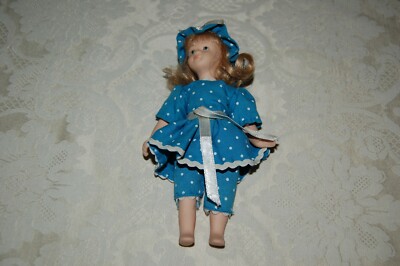 Die Puppenwelt - Sammlerpuppe, Gesichtskunst Porzellan (1), gebraucht