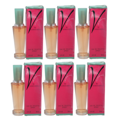 V by Gloria Vanderbilt für Damen Combo Pack: EDT Spray 6oz (6x 1oz) beschädigte Box