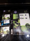 HP 934XL Black & HP 935 Cyan Magenta Yellow Ink Cartridge Set Expired 02/2019 — photo 1
