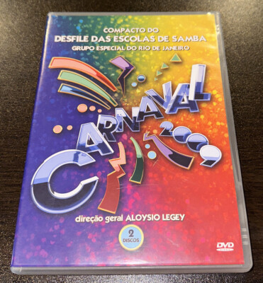 CARNAVAL 2009 Carnaval Various 2 Dvd Aloysio Legey Rio De Janeiro Samba Mint