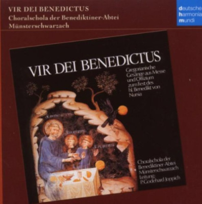 VIR DEI BENEDICTUS GREGORIAN CHANTS CHORALSCHOLA DER BENEDIKTINER NEW CD JOPPICH
