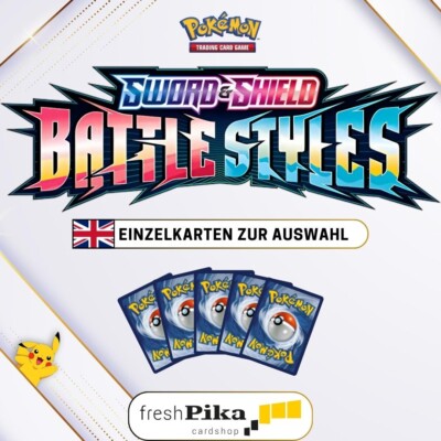 Pokemon - SWSH Battle Styles - English   Einzelkarten zur Auswahl