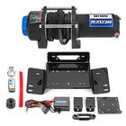 Weisen 4500lb 12V Electric Winch Mount Kit For 2014+ Honda Pioneer 700 and 700-4