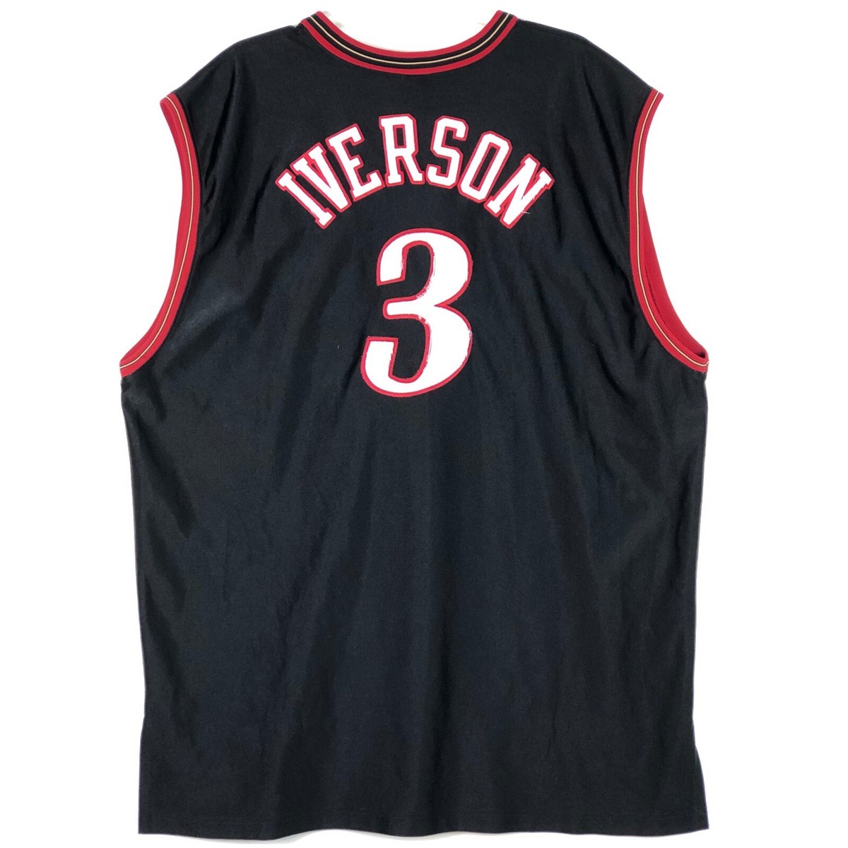 ウェア NBA PHILADELPHIA SIXERS Allen Iverson ALLEN IVERSON Champion AUTHENTIC 