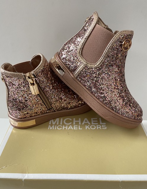 michael kors rose gold shoes