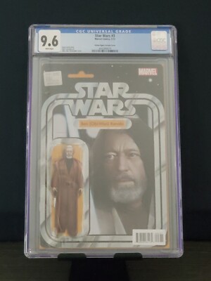 Star Wars Comic #3 Ben (Obi-Wan) Kenobi Action Figure Variant CGC 9.6