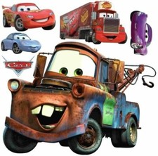 Wandaufkleber Wandtattoo Wandsticker Cars McQueen Hook 100 cm XL DISNEY