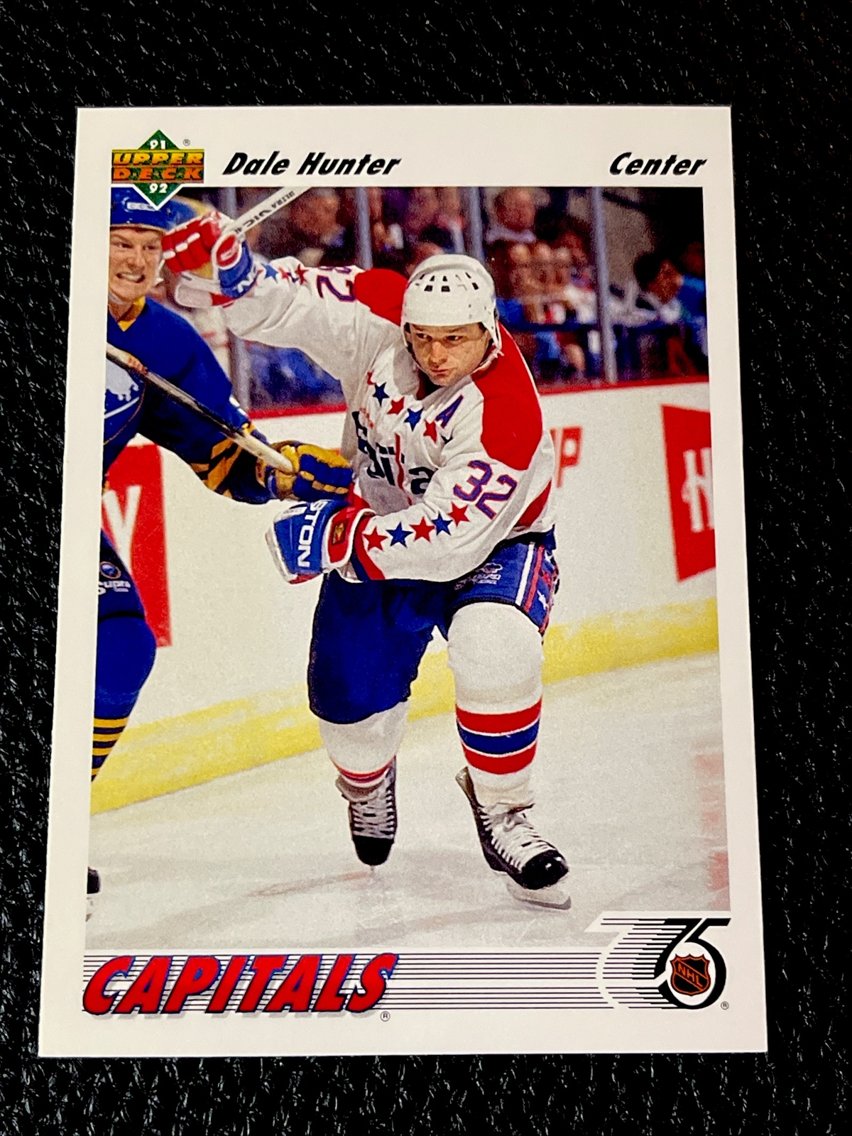 1991-92 Upper Deck #209 Dale Hunter - Capitals