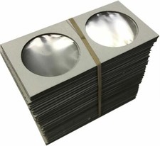 100 Guardhouse Premium Mylar 2x2 Dollar Size Coin Cardboard Flip Holders