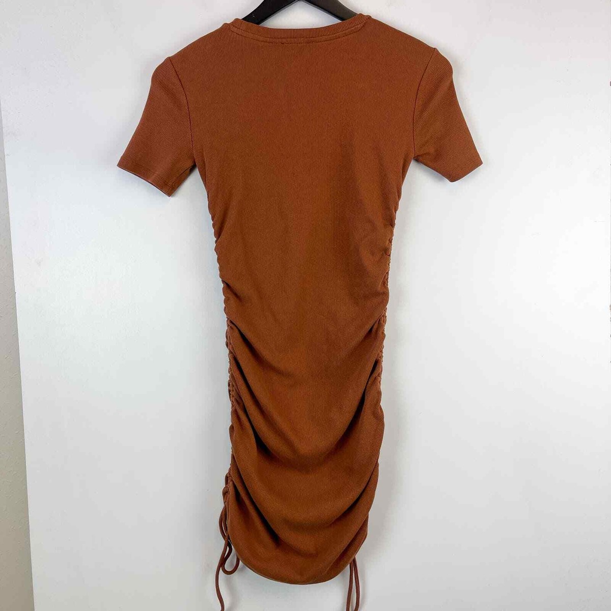 zara ribbed t shirt dress Zara Ribbed T Shirt Dress L (12-14) Like new