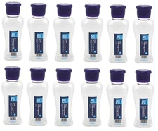 BL Sprayco Travel Bottle 3oz Dispensing Clear X 12 Pieces