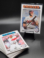 2024 Topps Heritage - White Border (#1-500) You Pick - FREE SHIPPING