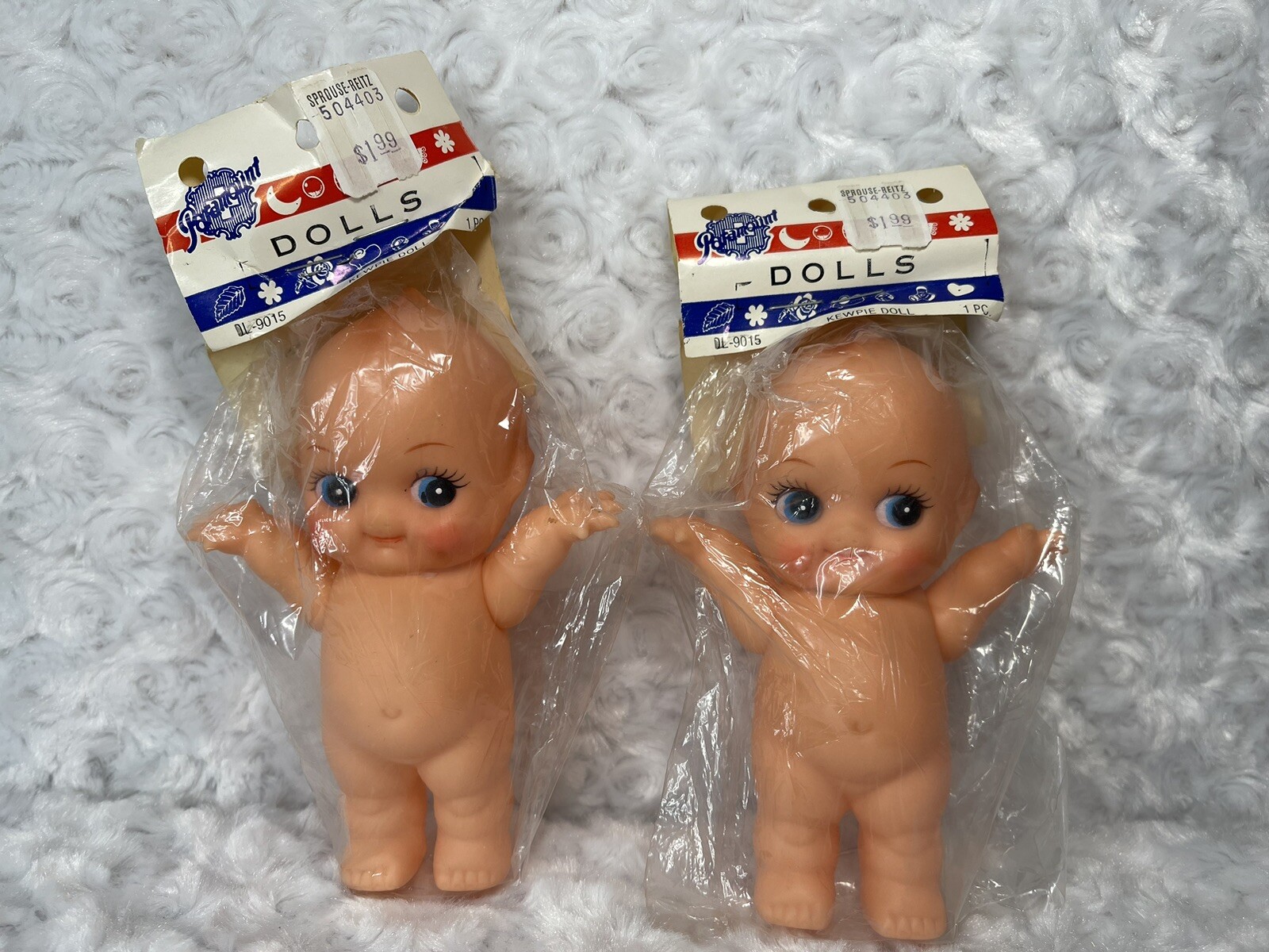 Vtg NOS Kewpie Doll by Paramount Lot Of 2 Brand New Dolls