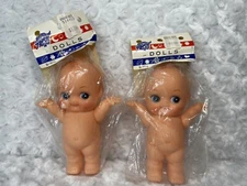 Vtg NOS Kewpie Doll by Paramount Lot Of 2 Brand New Dolls