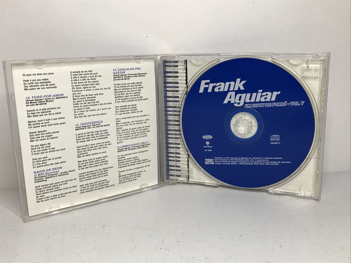 Um Show de Forro Vol. 5 by Frank Aguiar (CD, 2000, Polo