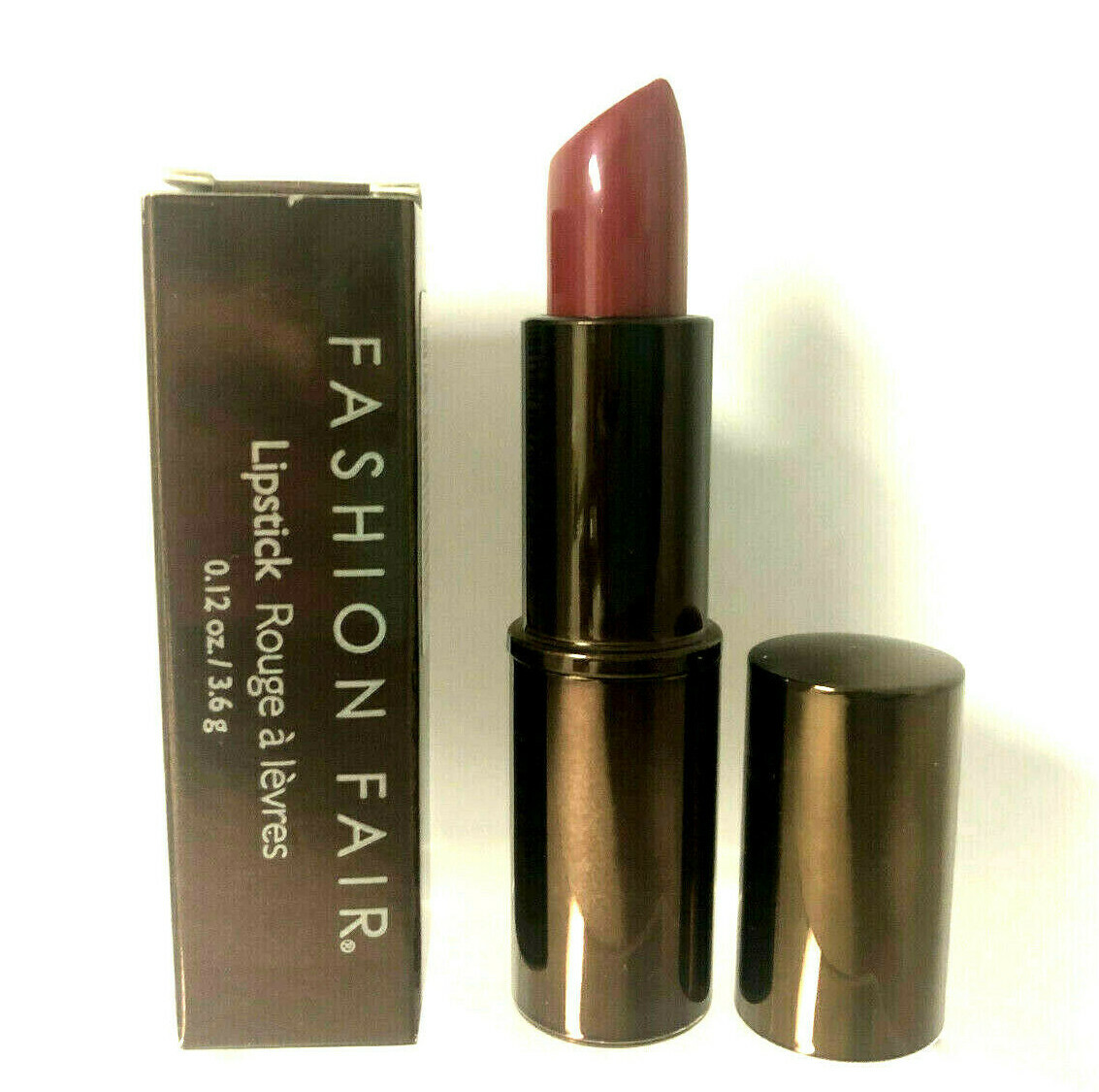 Fashion Fair Lipstick Bordeaux Lipstick Full Size Boxed