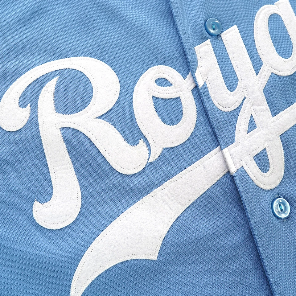 Bo Jackson 1987 Kansas City Royals Cooperstown Men's Blue Away Jersey w/ Patch - Image 3 of 4