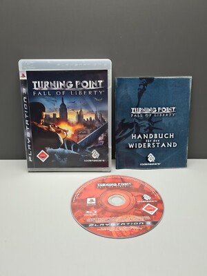 TURNING POINT FALL OF LIBERTY + ANLEITUNG SONY PLAYSTATION 3 PAL KOMPLETT PS3