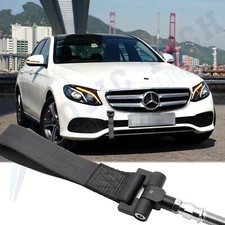 Black Front Bumper Track Racing Strap Tow Hook For Mercedes Benz C E S M Gla Glk Black Front Bumper Track Racing Strap Tow Hook For Mercedes Benz C E S M Gla Glk