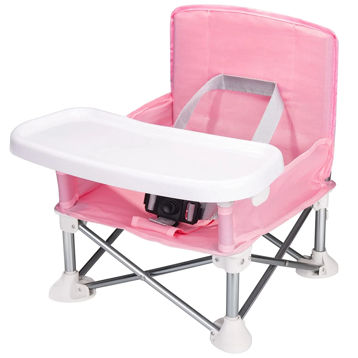Compact travel booster seat top