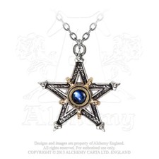 Pendentif Alchemy Gothique P124 Médiévale Pentacle Médiéval