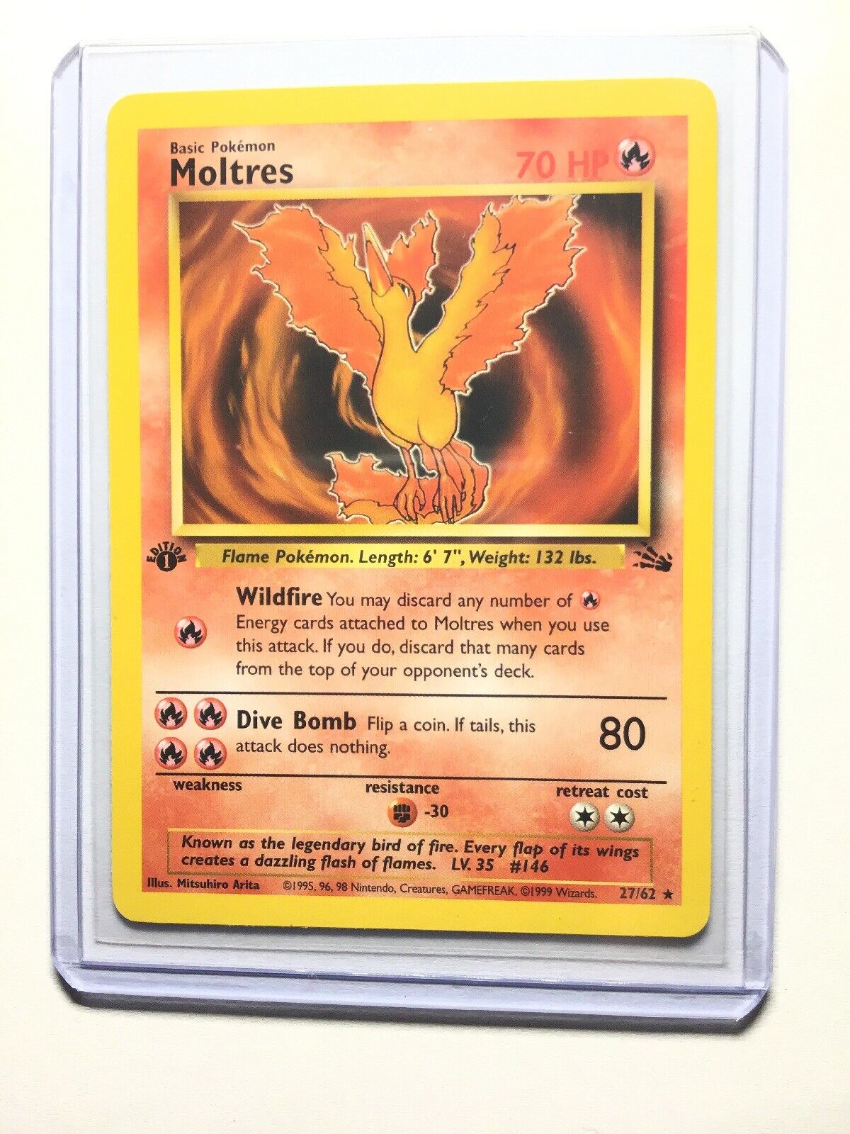 Moltres 27/62 - Rare – The Hidden Gems Emporium